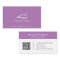 QR Code Business Logo Modern Professional Purple