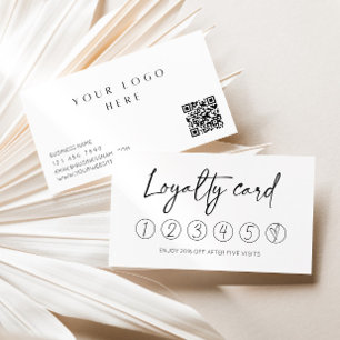 QR Code Business Loyalty Card