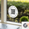 QR Code | Business Minimal White Scannable Round