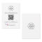QR Code Business Website Scan Me Social Media Logo