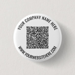 QR Code Button with Custom Text - Your Colours