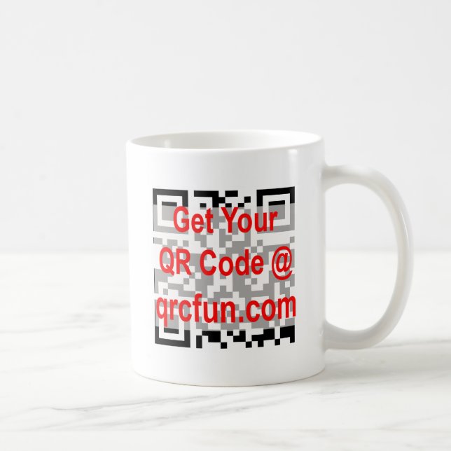 QR Code Coffee Mug (Right)