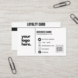 Qr Code Corporate Business Card Design Logo