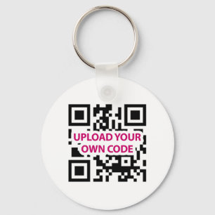 QR Code Customizable Keychain