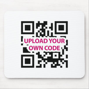 QR Code Customizable Mouse Pad