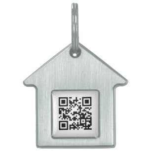 QR Code Customizable Pet ID Tag