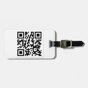 QR Code Derrick the Artist Luggage Tag