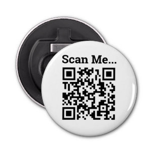 QR Code Design Bottle Opener