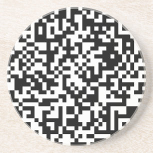 QR code design Coaster