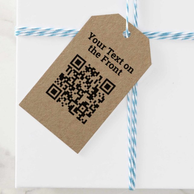 QR Code Design Gift Tags (Creator Uploaded)