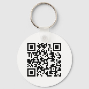 QR Code Design Keychain