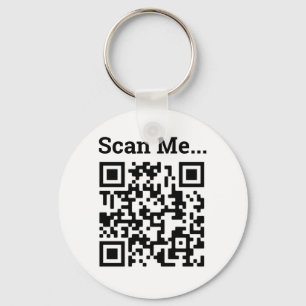 QR Code Design Keychain