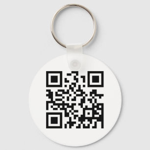 QR code don't drink and drive Keychain