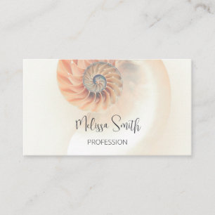 QR Code   Elegant Shell Professional Business Card