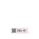 QR code Follow Me Professional Business Blush