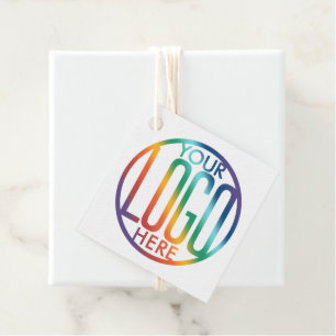 QR Code Generator & Business Logo Modern Minimal Favour Tags