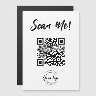 QR code Generator Scan Me Business Logo