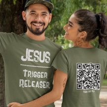 QR Code Jesus Trigger Releaser Freedom Christian