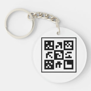qr code keychain