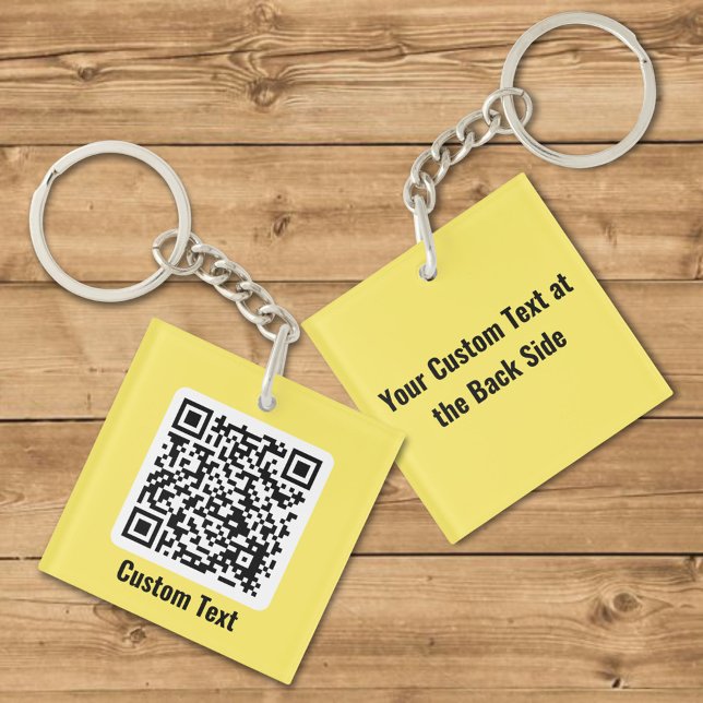 QR Code Keychain (Creator Uploaded)