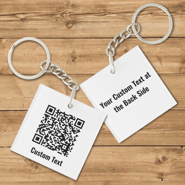 QR Code Keychain (Creator Uploaded)