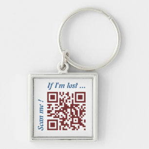 QR Code Keychain
