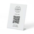 QR Code Menu | Logo Contactless Modern