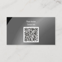 Qr Code Moderate Black Modern Neat Shaded
