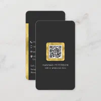 QR Code Visiting Cards: Network with Scannable Business Cards