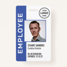 QR Code Periwinkle Corporate Logo Photo Employee