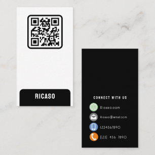 QR Code Personalized Business Card