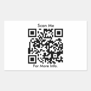 QR Code personalized Sticker