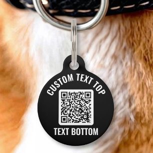 QR Code Pet ID Tag