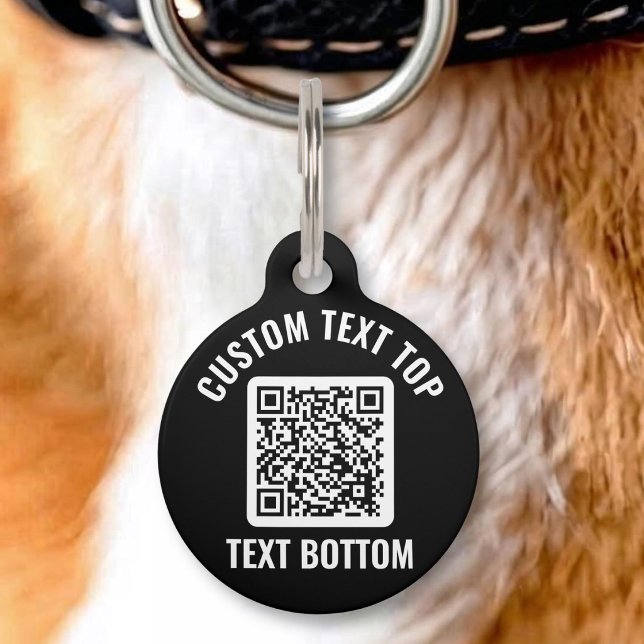 QR Code Pet ID Tag (Creator Uploaded)