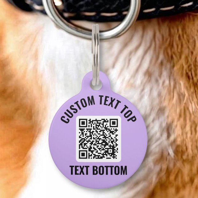 QR Code Pet ID Tag (Creator Uploaded)