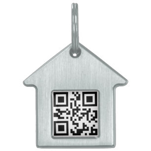 QR CODE PET TAG