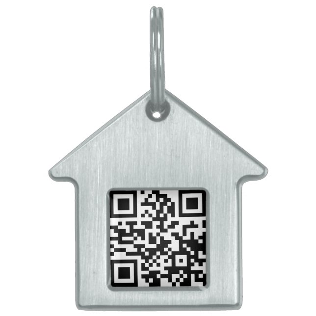 QR CODE PET TAG (Front)
