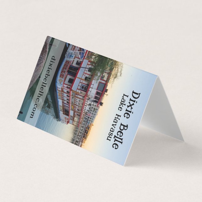 QR Code Photo Business Card (Front)