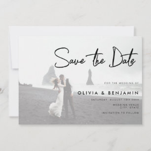 QR Code Photo Wedding Save the Date