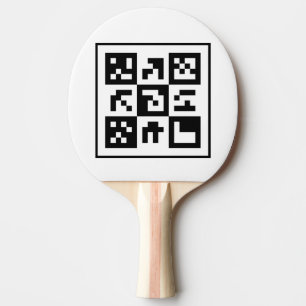 qr code ping pong paddle