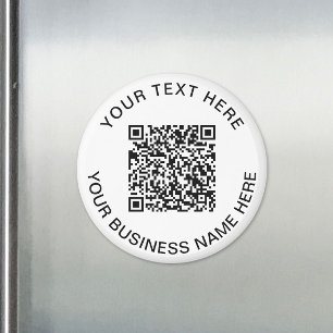 QR Code Promotional Magnet