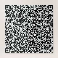 QR Code Puzzle - Modern Personalized