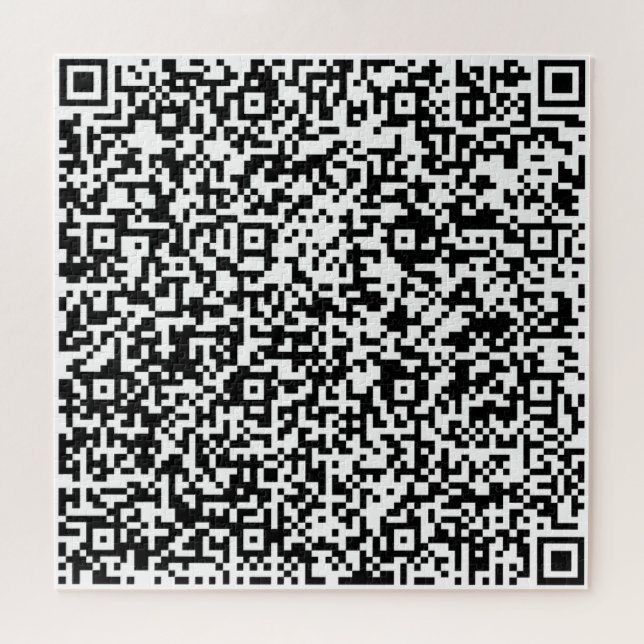 QR Code Puzzle Your Special Personalized Gift (Horizontal)