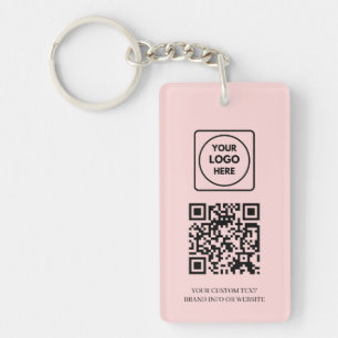 QR code rose   Conception de logo d'entreprise pro