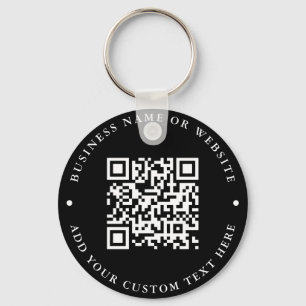 QR Code    Round Keychain