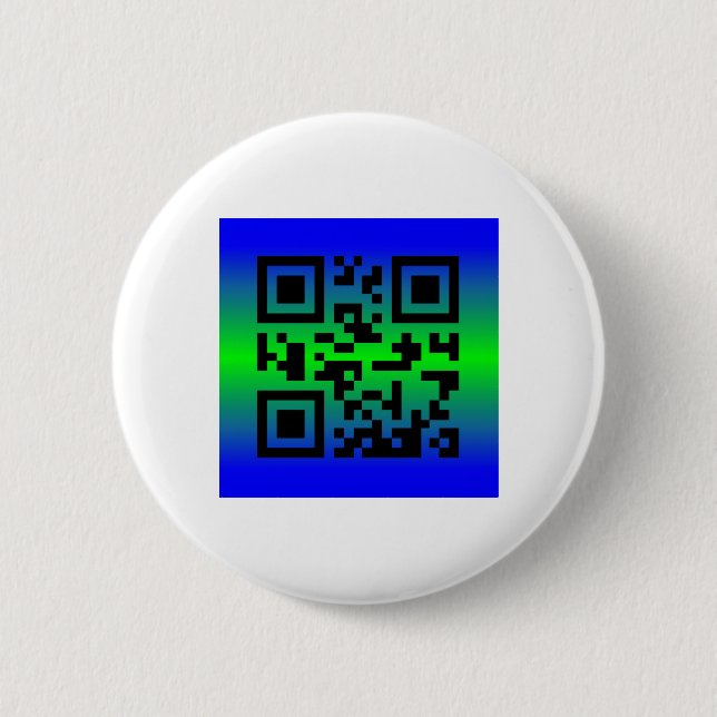 QR Code® Saying: HAVE A GREAT WEEK 2 Inch Round Button (Front)