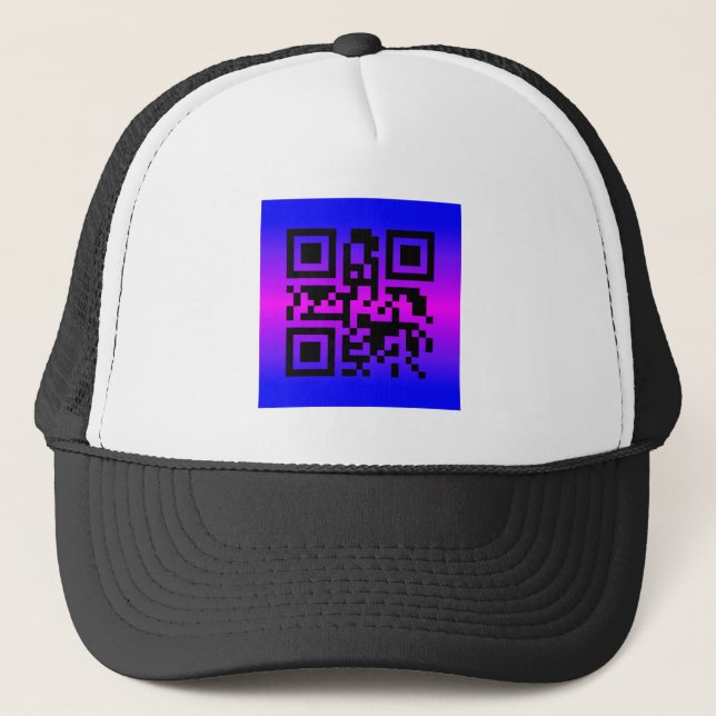 QR Code® Saying: IT’S A BOY Trucker Hat (Front)