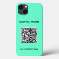 QR Code Scan Info and Custom Text and Colours