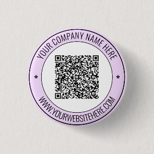QR Code Scan Info Custom Text Personalized Button