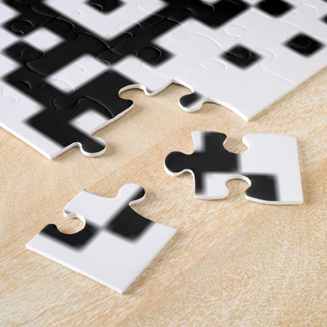 QR Code Scan Info Puzzle cadeau personnalisé (Côté)